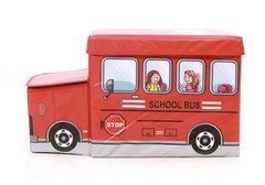 Ящики-сидіння для іграшок Good Idea у вигляді автобусу Червоні (hub_MZGY74247)
