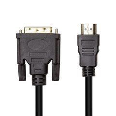 Купити Відео кабель PowerPlant HDMI (M) - DVI (M), 1.8 м (CA912568) в Україні