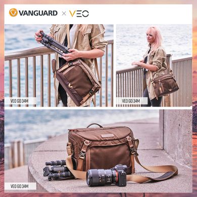 Купити Сумка Vanguard VEO GO 34M Khaki-Green (VEO GO 34M KG) в Україні