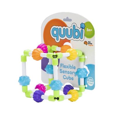 Купити Прорізувач тактильний Fat Brain Toys Quubi Куббі (F296ML) в Україні