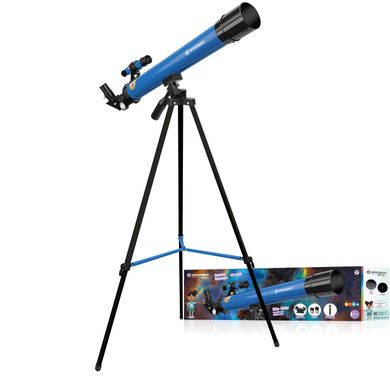 Купити Телескоп Bresser Junior 50/600 AZ Blue (8850600WXH000) в Україні