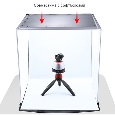 Купить LED панель Puluz 1200LM для предметной съемки, 34.7x34.7 см (PU5138EU) в Украине