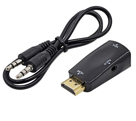 Купить Переходник PowerPlant HDMI – VGA (CA910267) в Украине