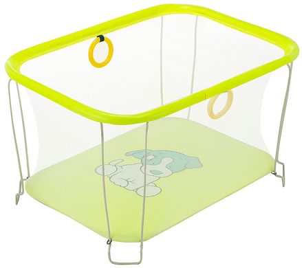 Купити Манеж дитячий ігровий KinderBox солнишко Жовтий (SUN 1) в Україні