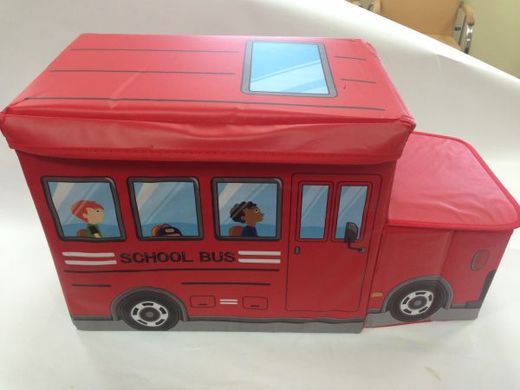 Купити Ящики-сидіння для іграшок Good Idea у вигляді автобусу Червоні (hub_MZGY74247) в Україні