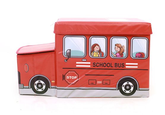 Купити Ящики-сидіння для іграшок Good Idea у вигляді автобусу Червоні (hub_MZGY74247) в Україні