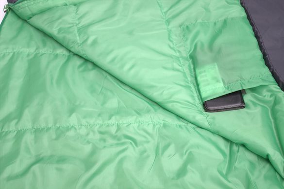 Купити Спальний мішок High Peak Lite Pak 800 / + 8 ° C Anthra / Green Left (23272) в Україні