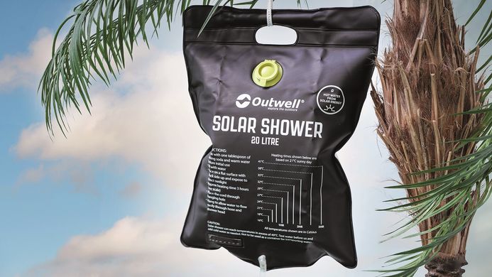 Купить Душ портативный Outwell Solar Shower 20L Black (651067) в Украине