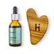 Шкребок гуаша для обличчя дерев‘яний + Органічна олія жожоба