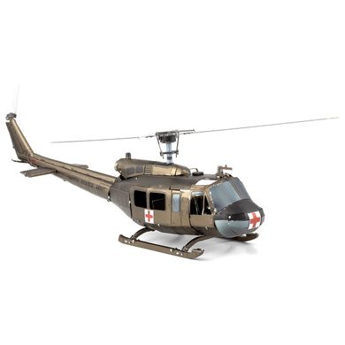 Купить Металлический 3D конструктор "Американский вертолет UH-1" Metal Earth ME1003 в Украине