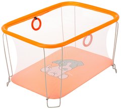 Манеж детский игровой KinderBox солнышко Оранжевый (SUN 7324)