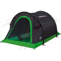 Купить Палатка High Peak Stella 2 черная/зеленая (10131) в Украине