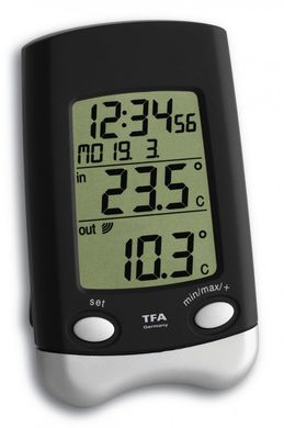 Термометр цифровой с внешним радиодатчиком TFA 30301601.IT