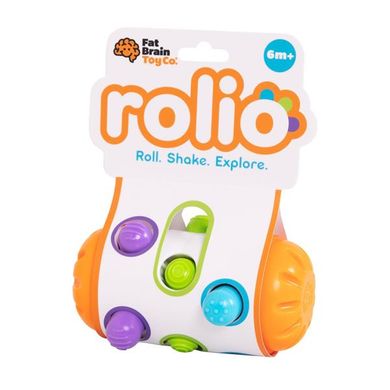 Купити Брязкальце Fat Brain Toys Rolio Веселий ролик (F434ML2) в Україні