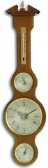 Купить Часы барометр термометр гигрометр TFA 45300404, красное дерево в Украине