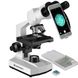 Микроскоп Bresser Erudit Basic Bino 40x-400x с адаптером для смартфона (5102200)