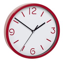 Купити Настінний годинник TFA 60303305, d=200x35 мм, червоний в Україні