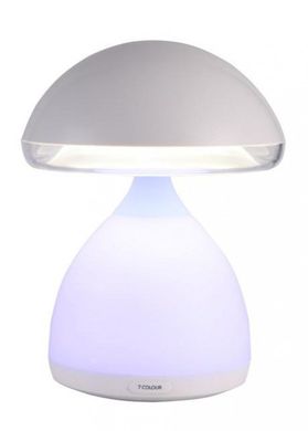 Купить Меняющий цвета Led ночник Mush Light Атмосферная лампа Гриб с пружинистой шляпкой с аккумулятором в Украине