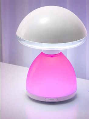 Купить Меняющий цвета Led ночник Mush Light Атмосферная лампа Гриб с пружинистой шляпкой с аккумулятором в Украине