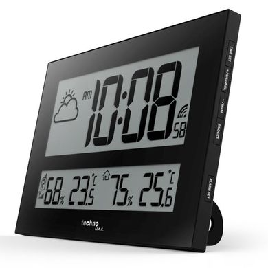 Купить Часы настенные Technoline WS8011 Black (WS8011) в Украине