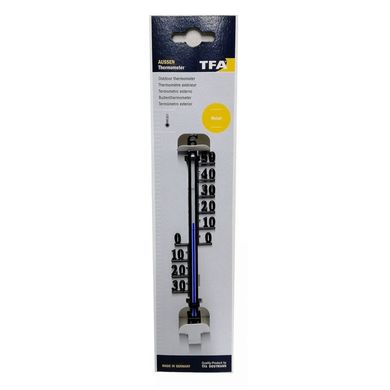 Купити Термометр вуличний TFA 125000, метал, 165 мм в Україні