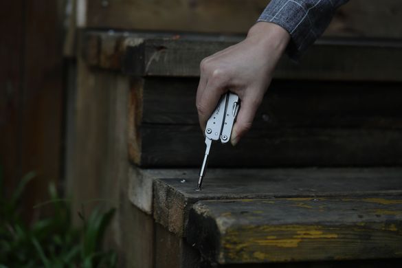 Купити Міні мультитул Roxon M2 зі змінними бітами, сірий в Україні