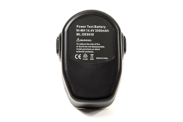 Купити Акумулятор PowerPlant для шуруповертів та електроінструментів DeWALT GD-DE-14 14.4V 3Ah NIMH (TB920594) в Україні