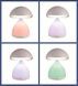 Меняющий цвета Led ночник Mush Light Атмосферная лампа Гриб с пружинистой шляпкой с аккумулятором