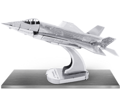 Купити Металевий 3D конструктор "Літак F35 Lightning II" Metal Earth MMS065 в Україні