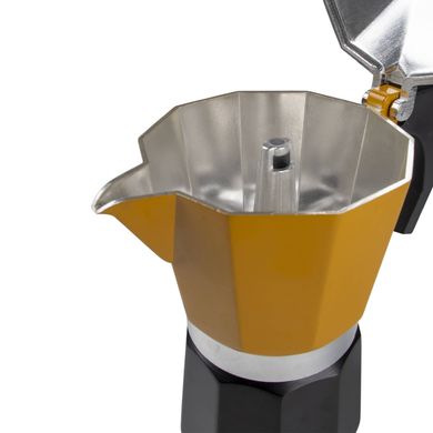 Купить Кофеварка Bo-Camp Hudson 6 чашек Желтый/Черный (2200522) в Украине