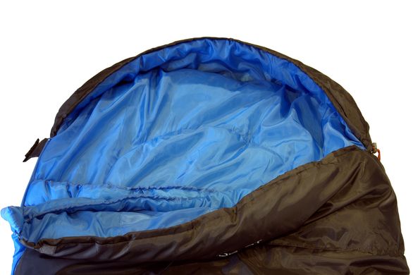 Купить Спальный мешок High Peak TR 300/0°C Anthra/Blue Right (23063) в Украине