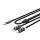Аудио кабель ORICO 3.5 мм - 2*RCA (AM-MRC1-15-BK-BP) (CA912728)