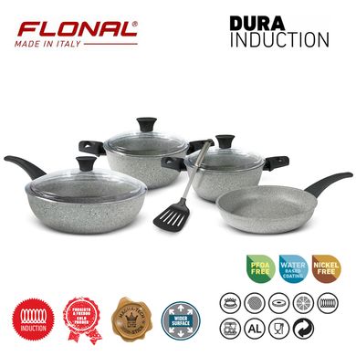 Купить Набор посуды Flonal Dura Induction 8 предметов (DUISET08PZ) в Украине