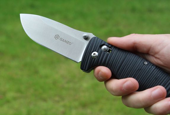 Купить Нож складной Ganzo G720-B черный в Украине