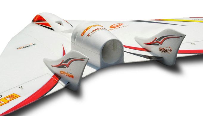 Купити Літаюче крило TechOne Neptune EDF 1230мм EPO ARF (червоний) в Україні