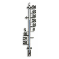 Термометр вуличний TFA 12500250, метал з кріпленням, 275 мм