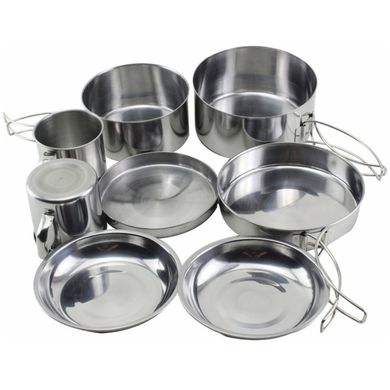 Купити Набір посуду Highlander Peak Weekender Cookware Kit Metallic (CP215) в Україні