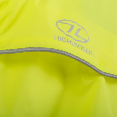 Купити Вітровка чоловіча Highlander Stow & Go Pack Away Rain Jacket 6000 mm Yellow L (JAC077-YW-L) в Україні
