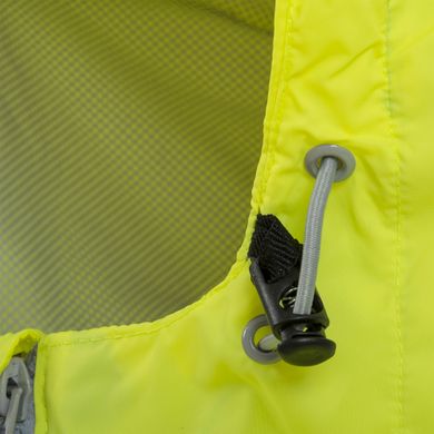 Купити Вітровка чоловіча Highlander Stow & Go Pack Away Rain Jacket 6000 mm Yellow L (JAC077-YW-L) в Україні