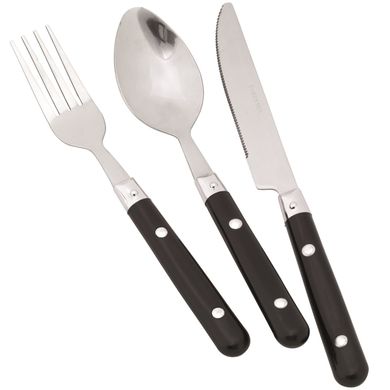 Купити Набір для пікніка Easy Camp Family Cutlery Black (580034) в Україні