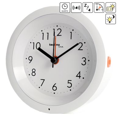 Купить Часы настольные Technoline Modell X White (Modell X) в Украине
