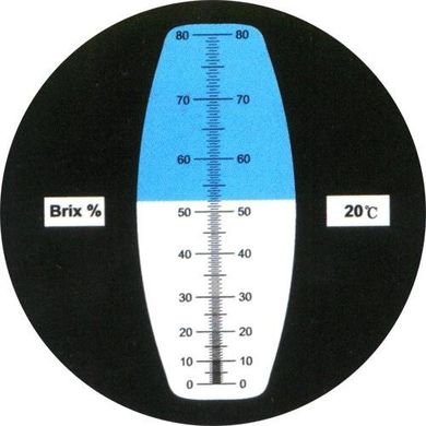 Купити Рефрактометр (0…80 % Brix) з широким діапазоном WALCOM REF 108/118 в Україні