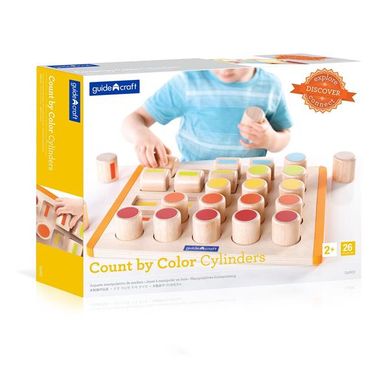 Купить Деревянный сортер Guidecraft Manipulatives Счётные цилиндры (G6902) в Украине