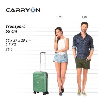 Купить Чемодан CarryOn Transport (S) Olive в Украине