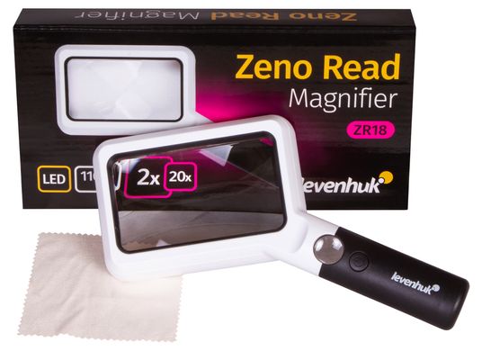 Купити Лупа для читання Levenhuk Zeno Read ZR18 в Україні