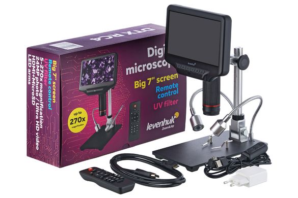 Купить Микроскоп с дистанционным управлением Levenhuk DTX RC4 в Украине