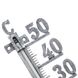 Термометр уличный TFA 12500250, металл с креплением, 275 мм