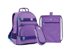 Комплект Kite Wonder SET_WK21-702M-3 фиолетовый (рюкзак, сумка, пенал с канцелярией)