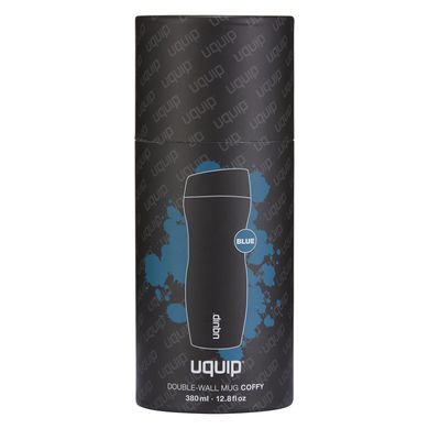 Купити Термокухоль Uquip Coffy Blue/Grey (246130) в Україні