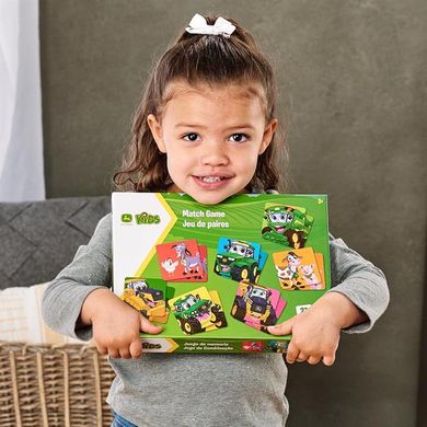 Купити Настільна гра John Deere Kids Меморі Ферма 54 картки (47283) в Україні